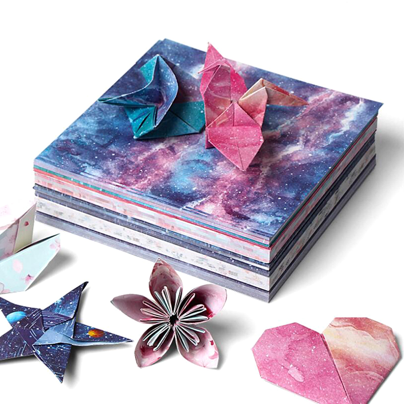 Supplier Wedding - 60/65Pcs Space Star Flower Origami Paper