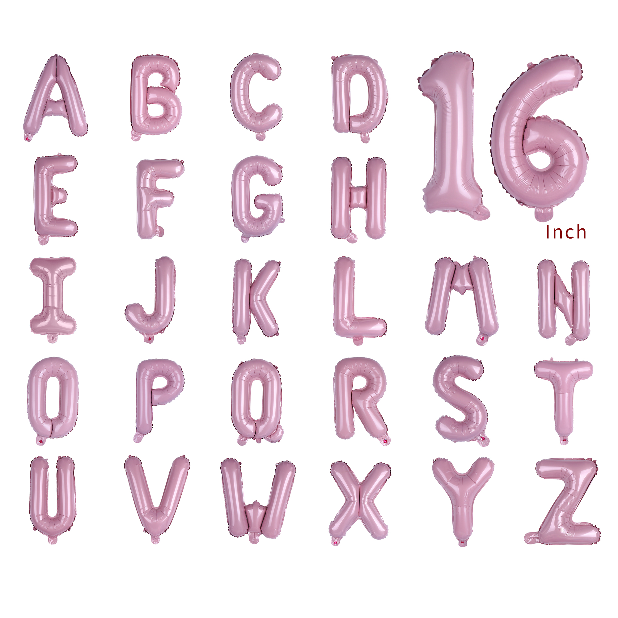 Supplier Wedding - 16 Inch Pink Alphabet number Letters