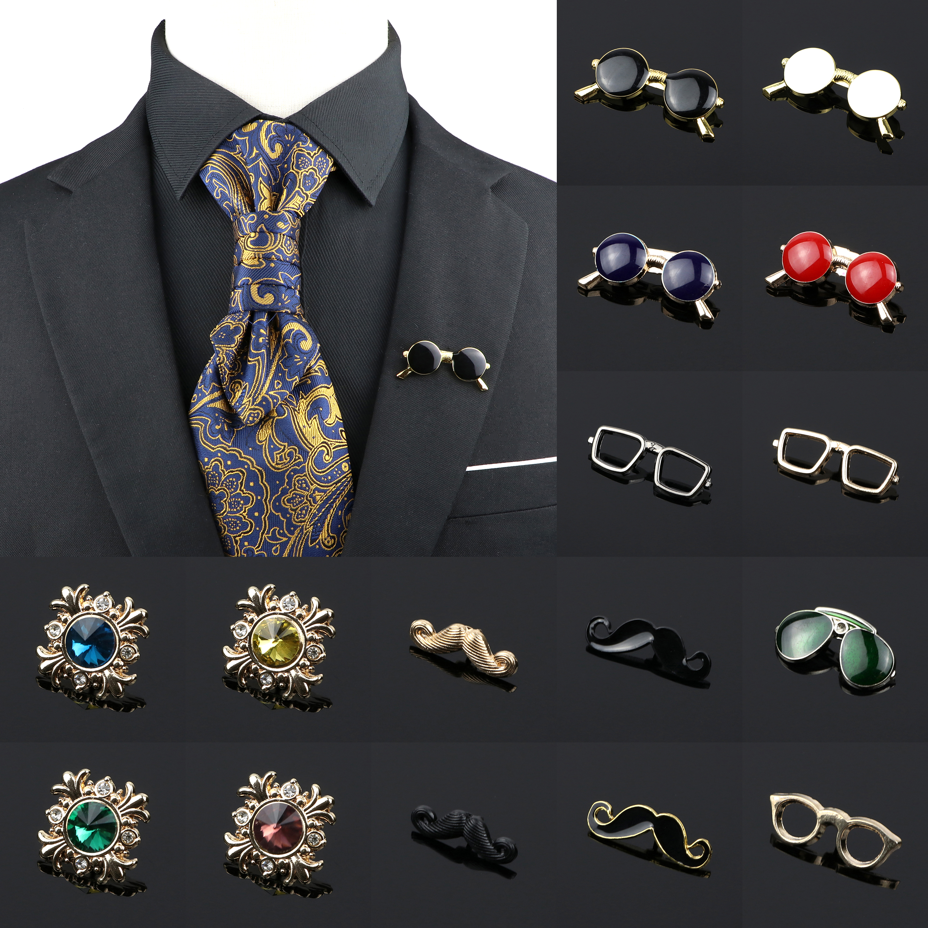 Suit Supply Wedding Party - Fashion Gentleman Brooch For Men Suit