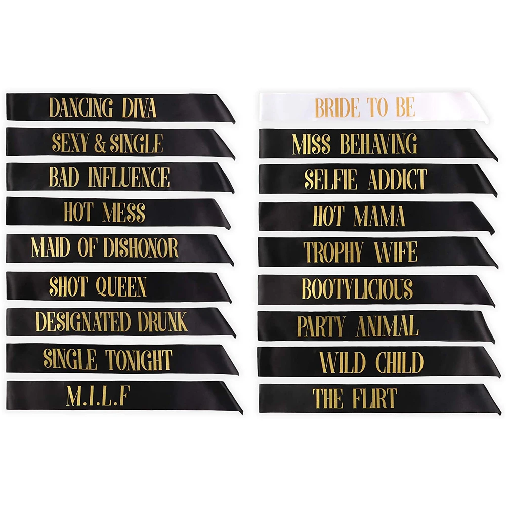 Bride Tribe Sash - Bride To Be Team Bride Tribe