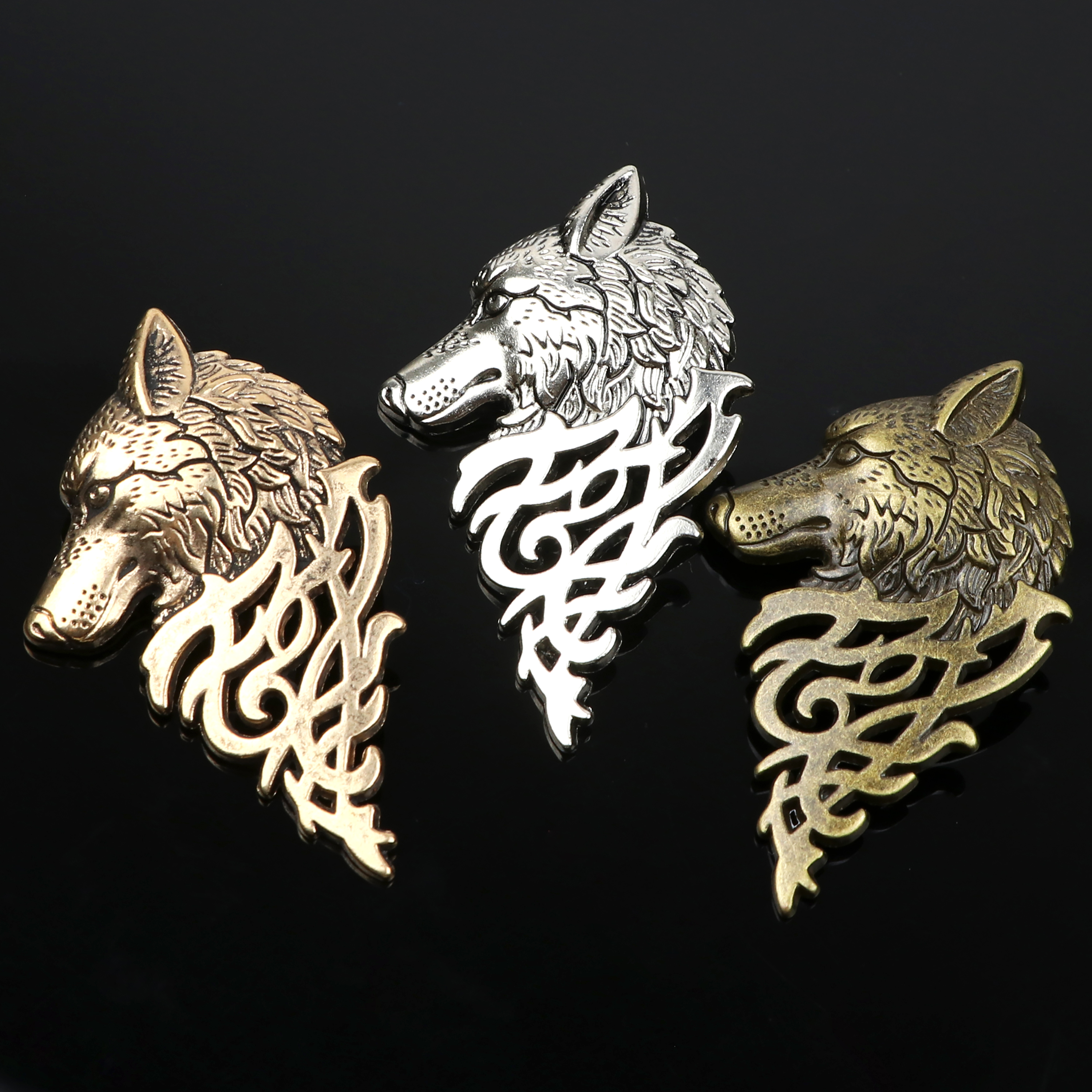 Suit Supply Wedding Party - Fashion Gentleman Punk Wolf Head Leaf