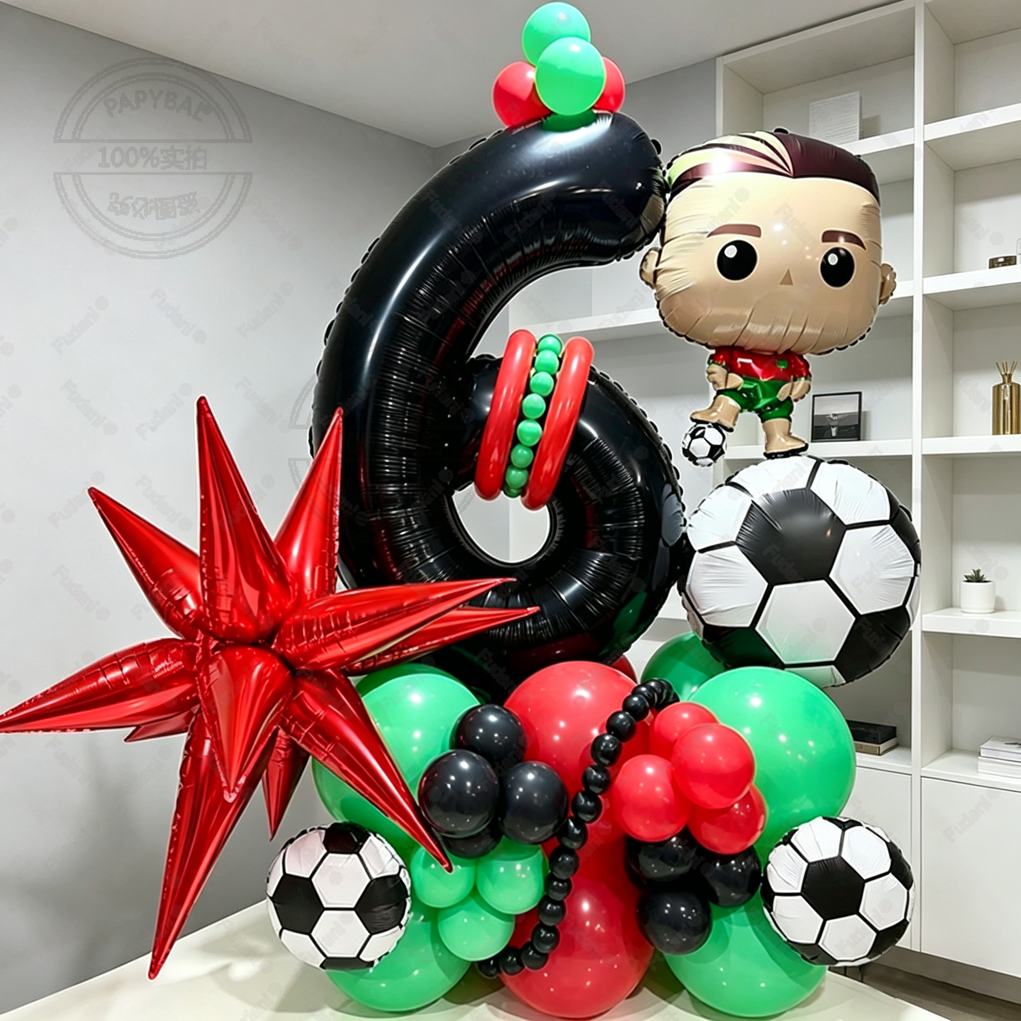 44Pcs Football Boy 1-9th Birth - đánh giá và giá Supply Wedding Venue