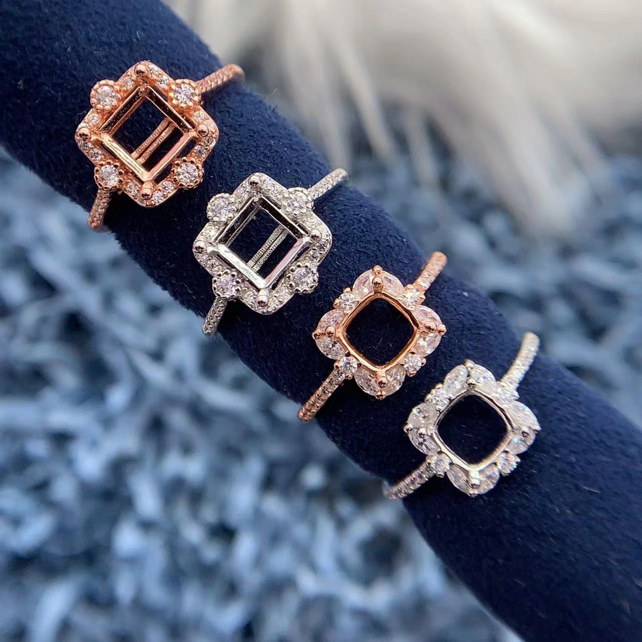 MeiBaPJ Inlay Square 6 * 6mm G - đánh giá và giá Wedding Qb