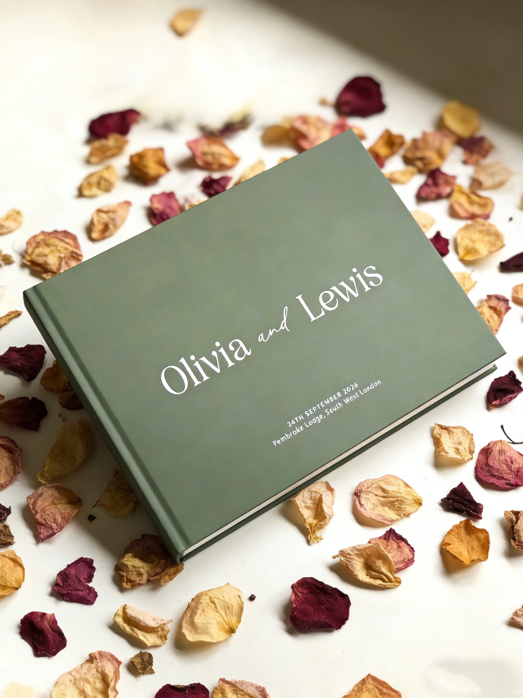 Custom Wedding Guest Book Pers - đánh giá và giá Personalized Guest Book