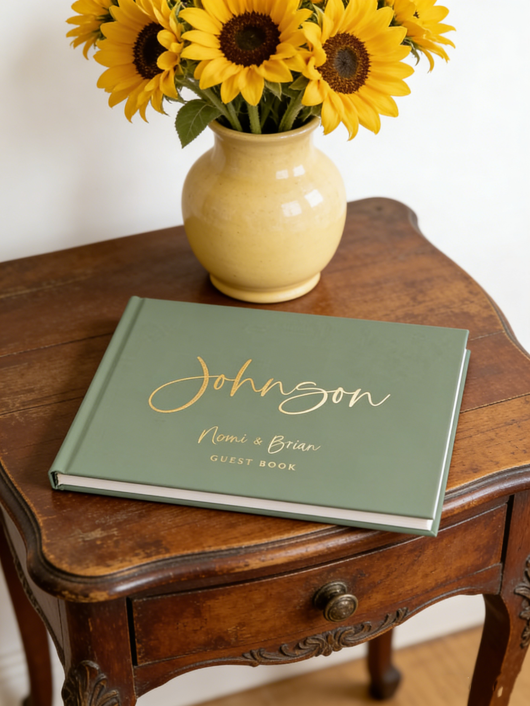 Custom Wedding Guest Book Pers - đánh giá và giá Personalized Guest Book