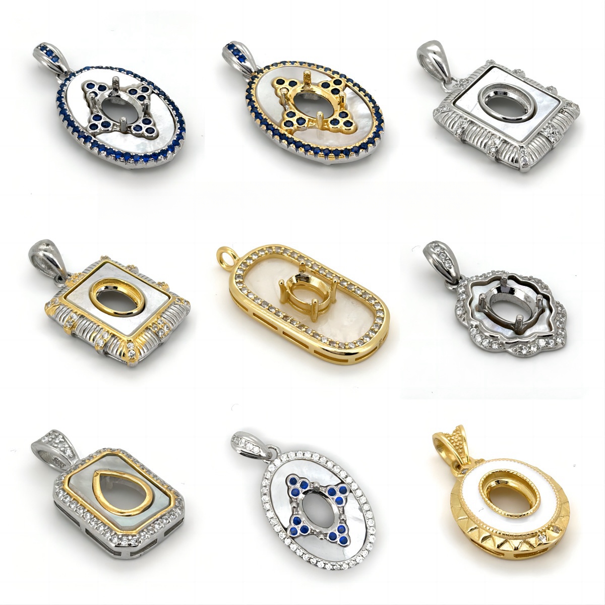 MeiBaPJ Inlay 5*7mm Oval Gemst - đánh giá và giá Wedding Qb