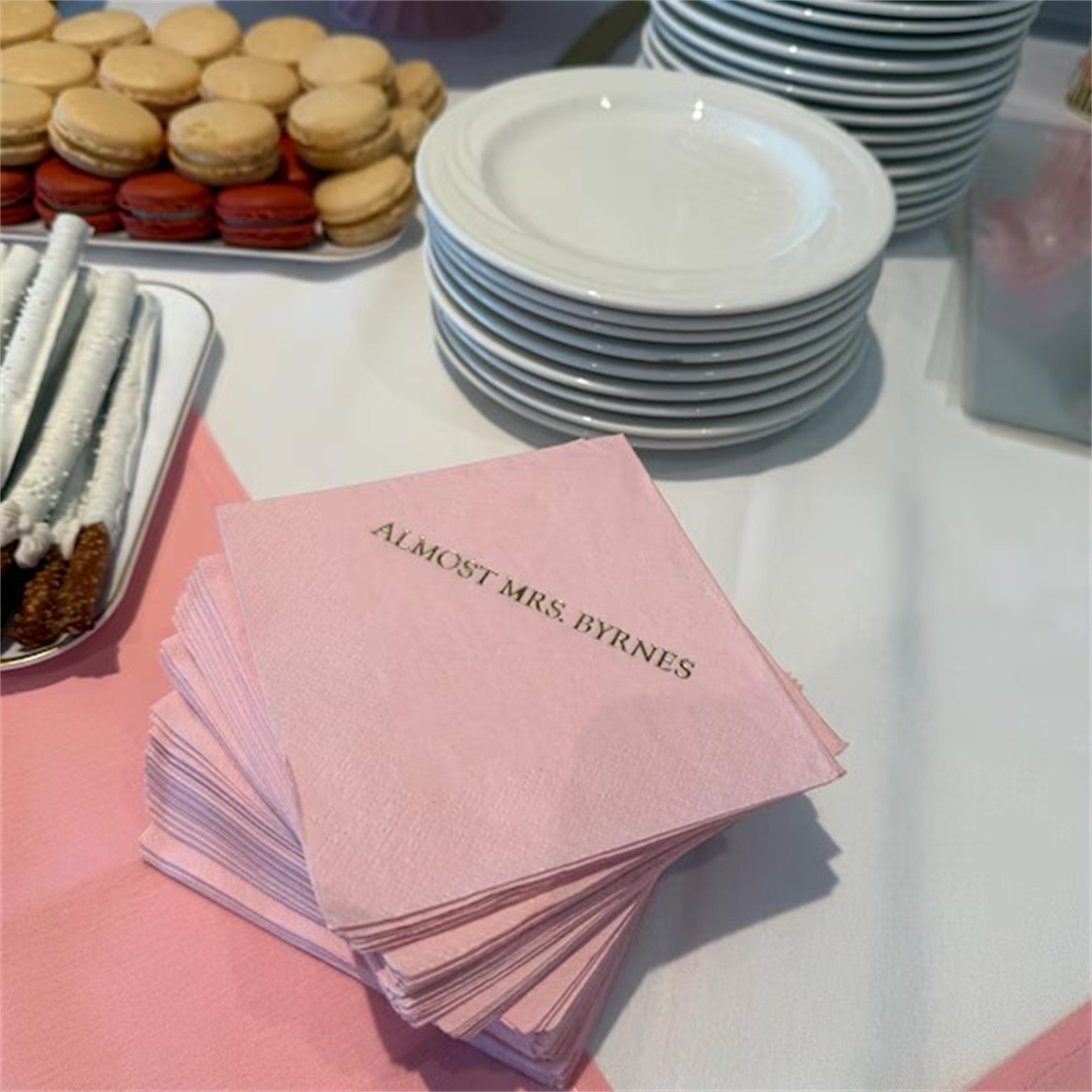50pcs Custom Wedding Napkins I - đánh giá và giá Supply Wedding Venue