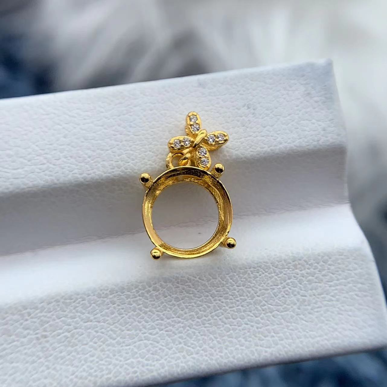 MeiBaPJ Inlay Circular Gemston - đánh giá và giá Wedding Qb