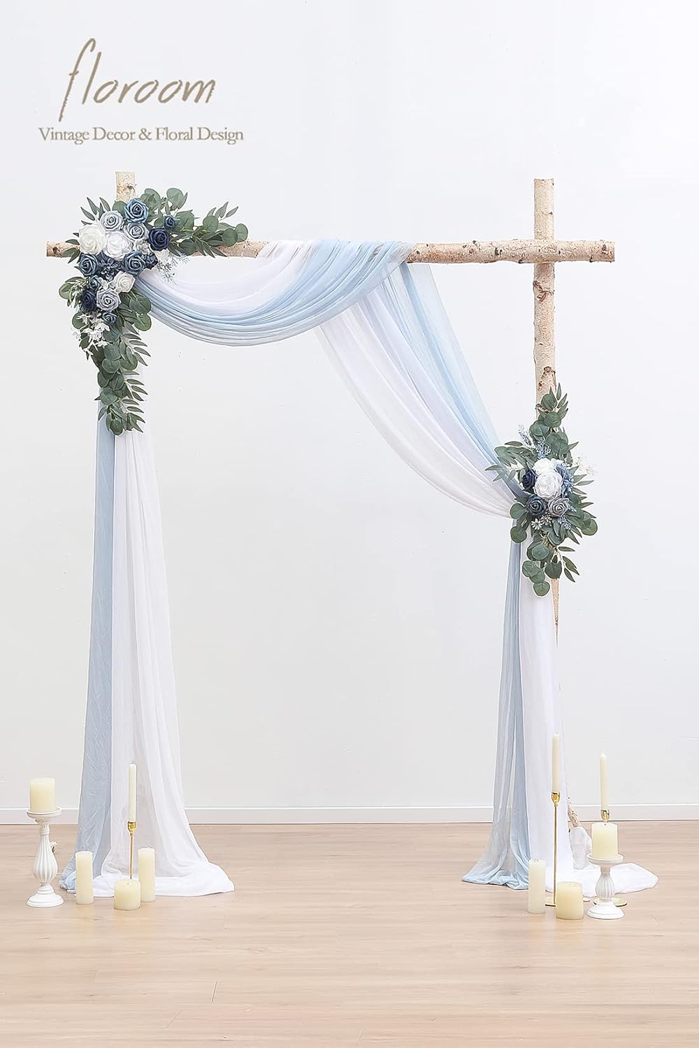 Floroom Arch Flowers with Drap - đánh giá và giá Wedding Arch Flower