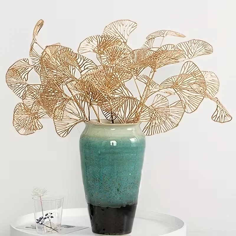 5PC Gold Ginkgo Eucalyptus Hol - đánh giá và giá Wedding Arch Flower