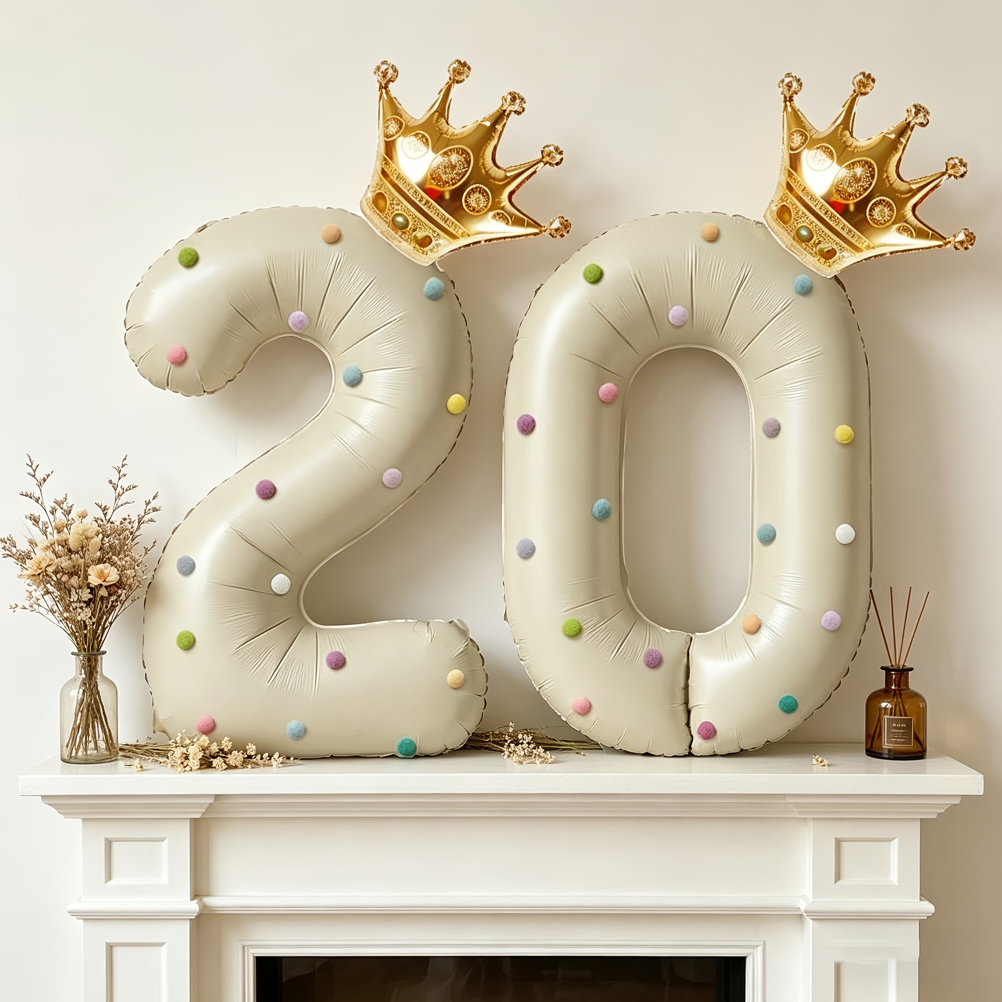 Large 40inch Cream-Colored Num - đánh giá và giá Supply Wedding Venue