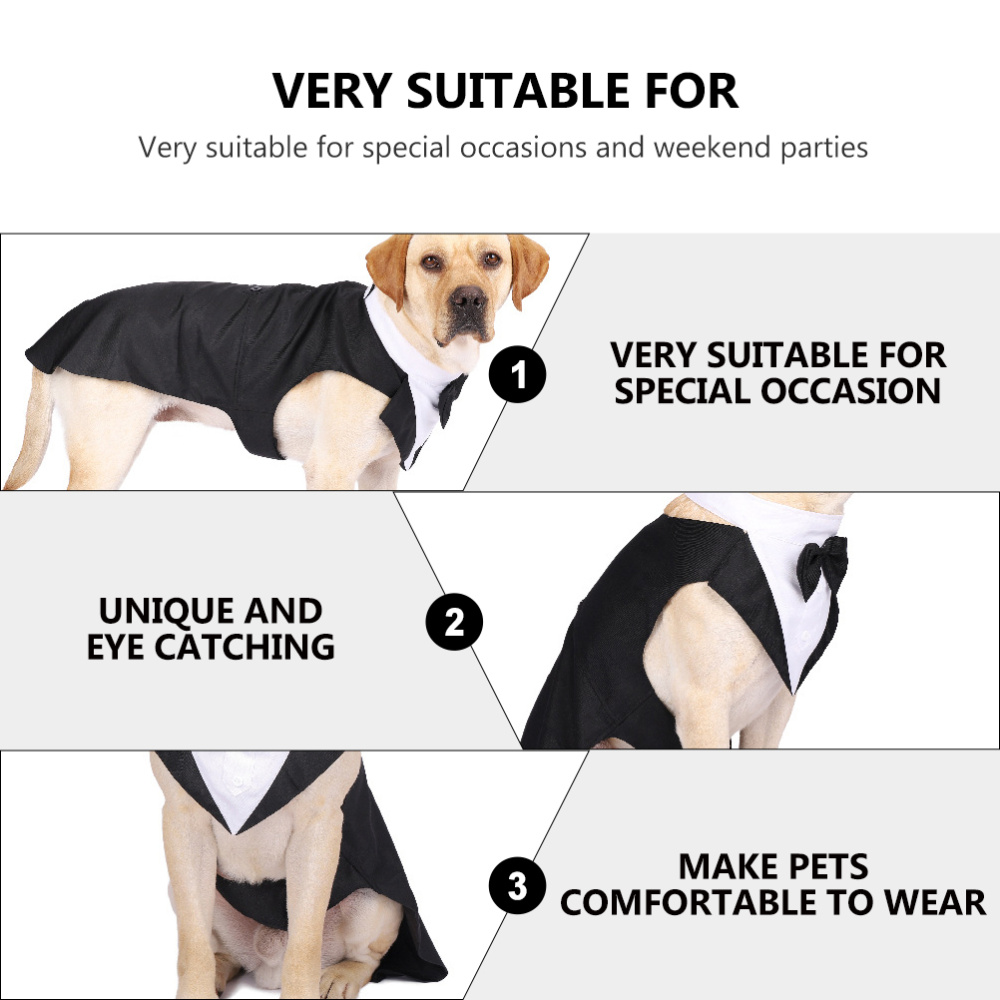 Pet Dog Clothes Fashion Party  - đánh giá và giá Suit Supply Wedding Party