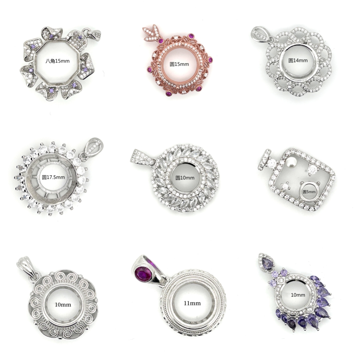 MeiBaPJ Inlay Circular Gemston - đánh giá và giá Wedding Qb