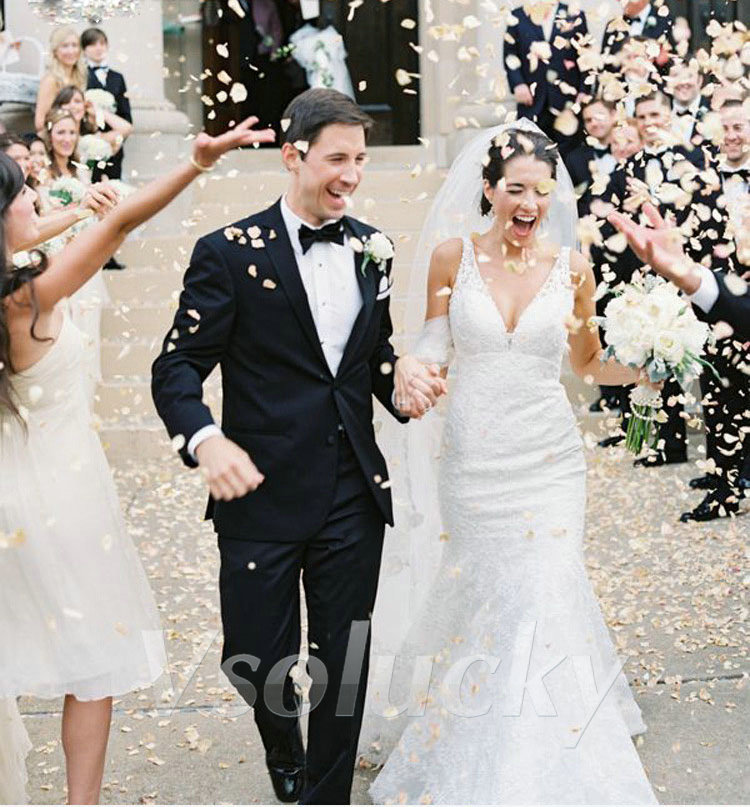 100pcs Silk Rose Petals Table  - đánh giá và giá Supply Wedding Venue