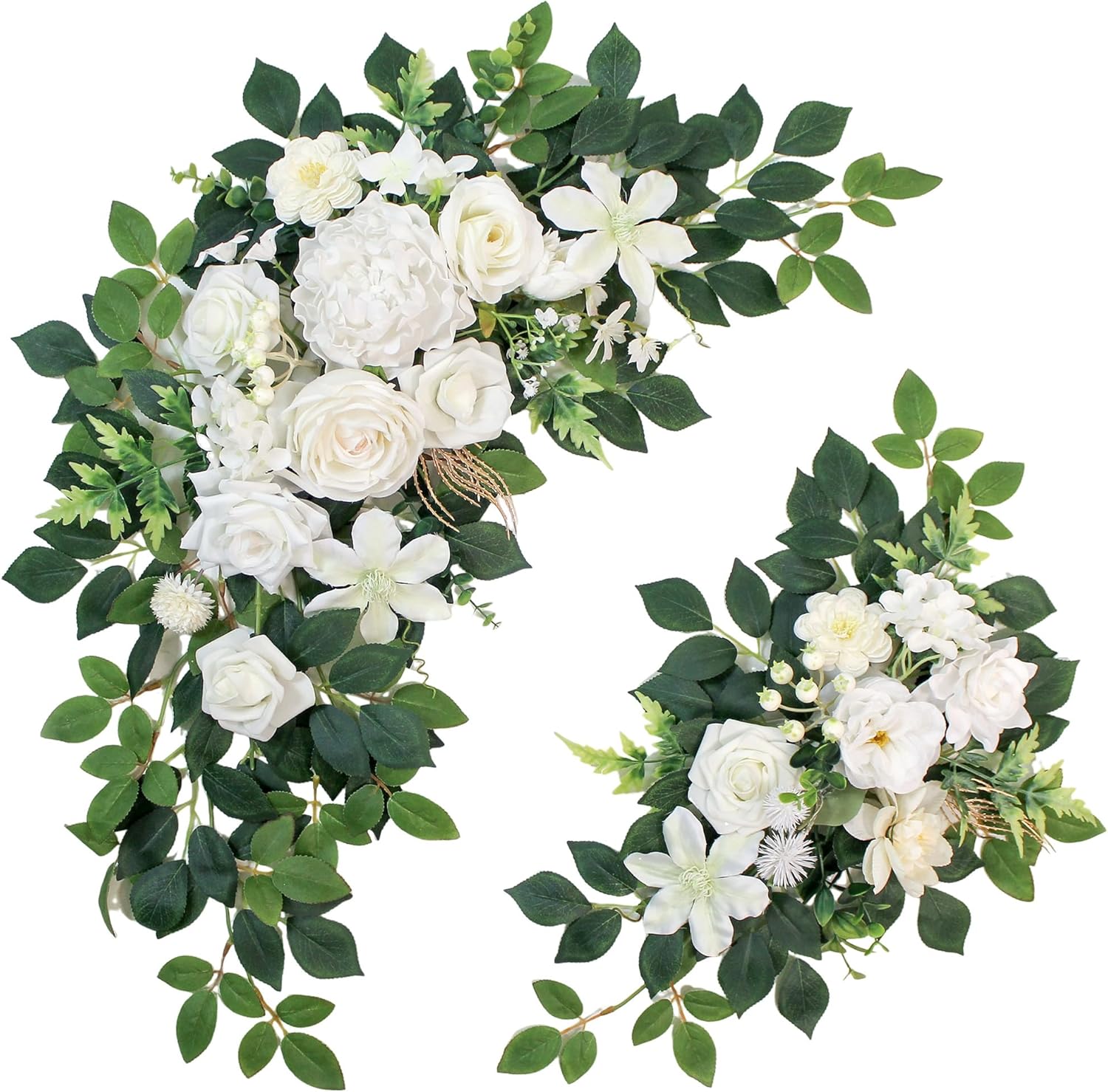 Pack of 2 Faux Wisteria Hangin - đánh giá và giá Wedding Arch Flower