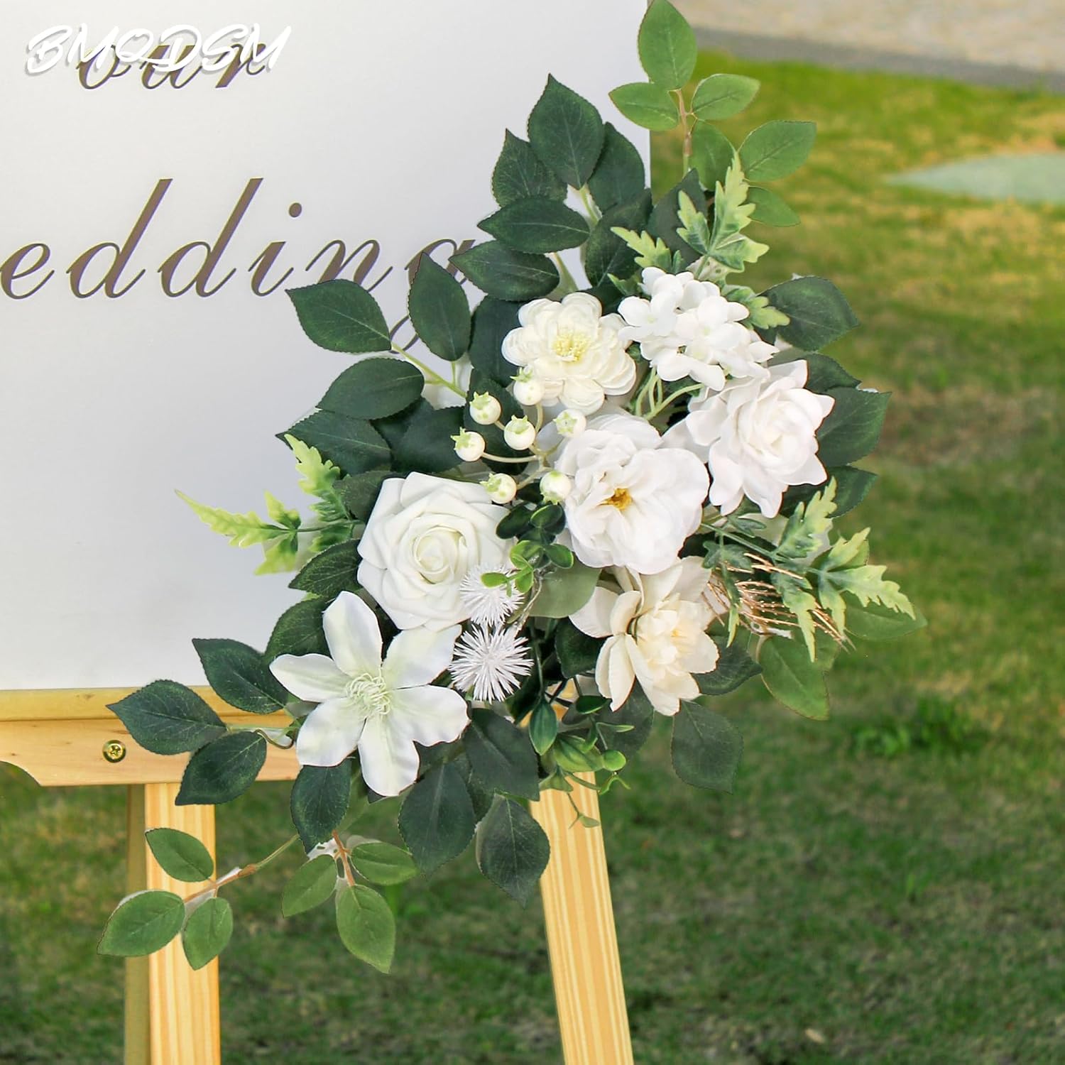 Pack of 2 Faux Wisteria Hangin - đánh giá và giá Wedding Arch Flower
