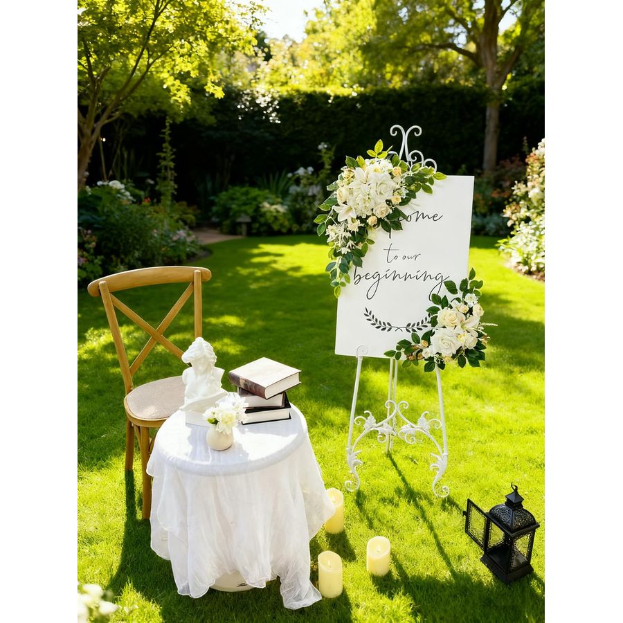 Pack of 2 Wedding Arch, Artifi - đánh giá và giá Wedding Arch Flower