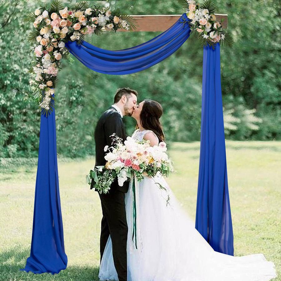 Wedding Arch Draping Fabric Bl - đánh giá và giá Wedding Backdrop Curtain