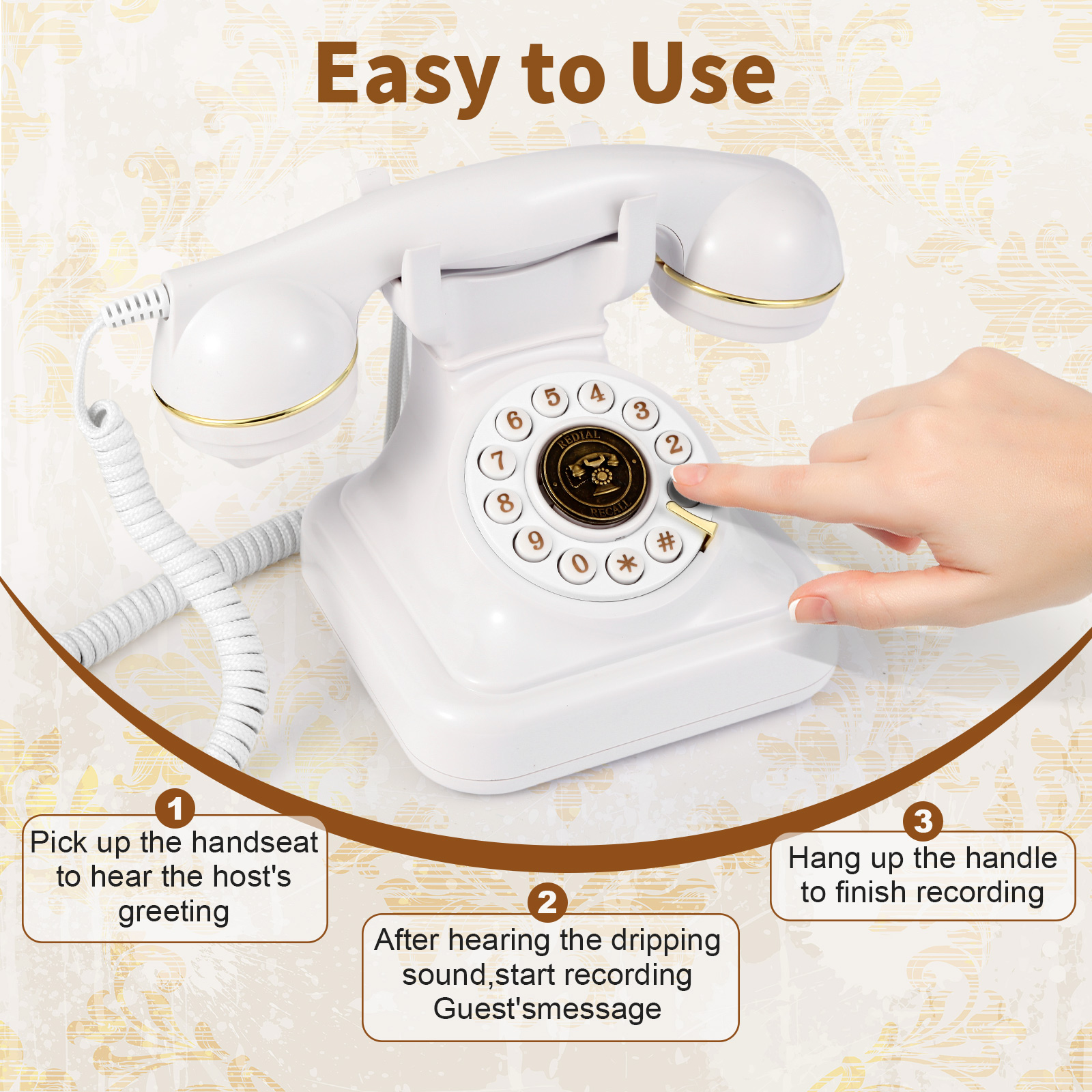 Audio message book phone weddi - đánh giá và giá Personalized Guest Book