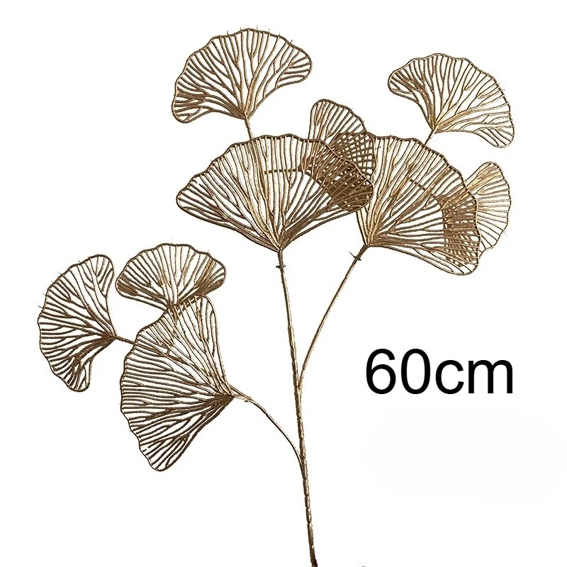 5PC Artificial Gold Ginkgo Euc - đánh giá và giá Wedding Arch Flower