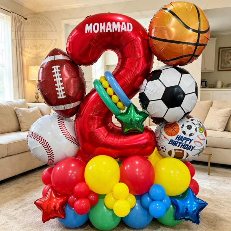 53Pcs Sports Theme 1-9th Birth - đánh giá và giá Supply Wedding Venue