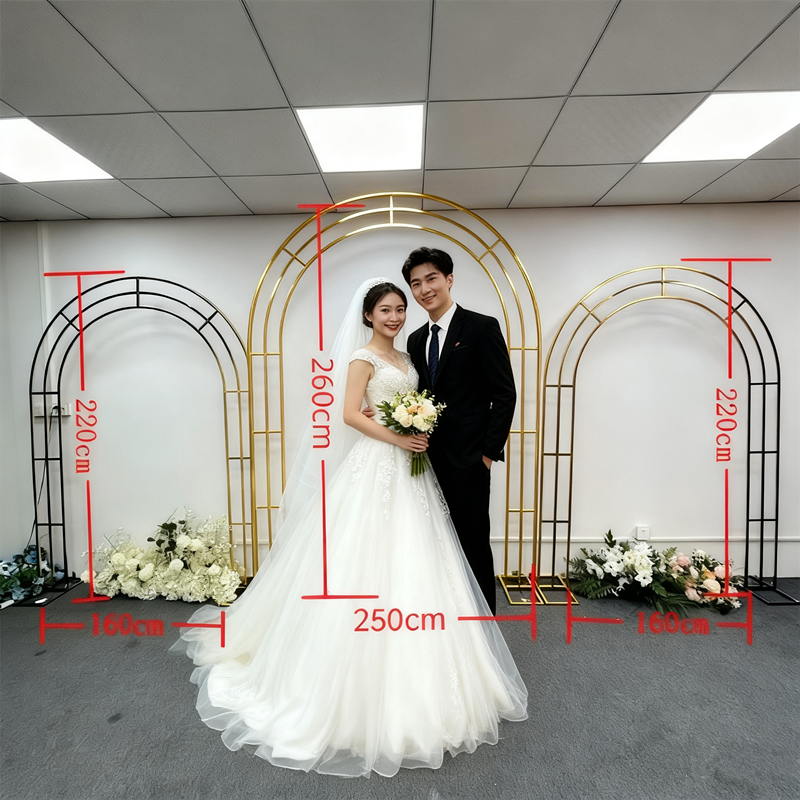 Metallic Gold Wedding Arch Sta - đánh giá và giá Wedding Party Supply Store