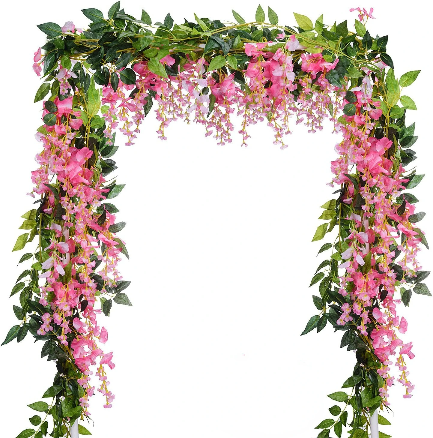 1.8M Artificial Flowers Silk A - đánh giá và giá Wedding Arch Flower